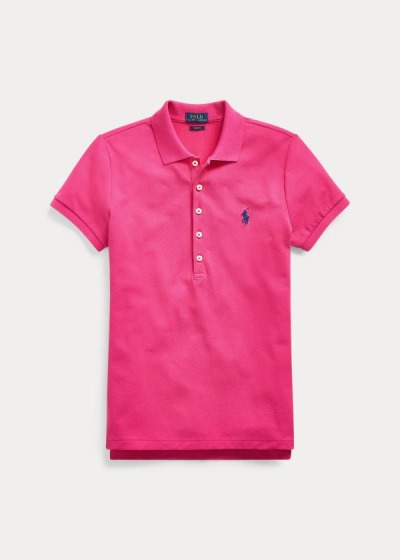 Polo Ralph Lauren Slim Fit Stretch Polo Shirt Dame Danmark (VHUEX1563)